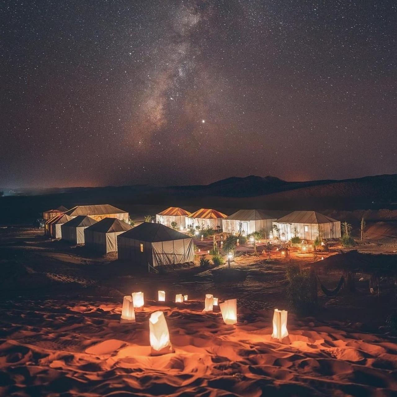 Authentic Desert Luxury Camp Merzouga Exterior foto